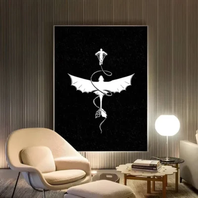 Fourth Wing Bold Graphic Wall Art