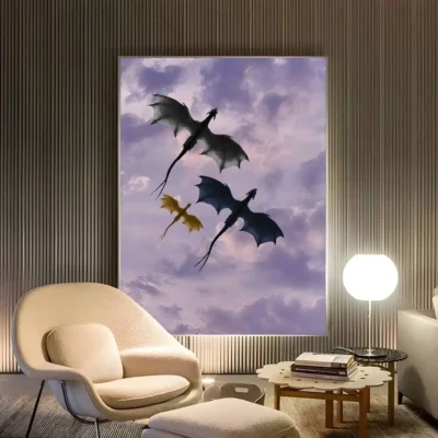 Fourth Wing Collector’s Edition Wall Art