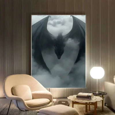 Fourth Wing Trendy Canvas Wall Art