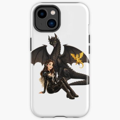 Fourth Wing Aesthetic Print Iphone Case