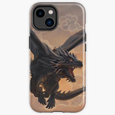 Fourth Wing Violet And Tairn Iphone Case