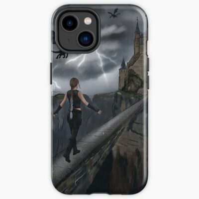 Violet Practicing Her Balancing Skills Iphone Case