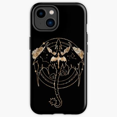 Celestial Tairn And Andarna Fourth Wing Iphone Case