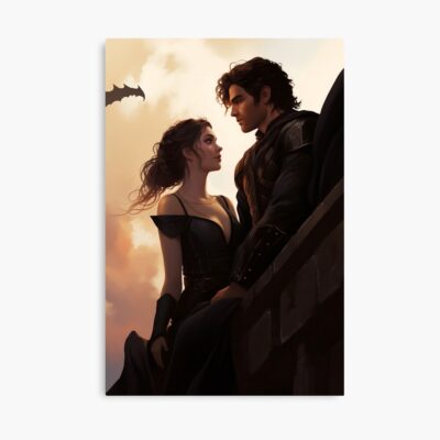 Violet And Xaden Fanart Poster