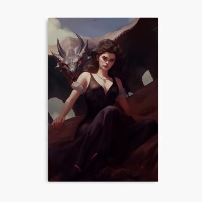 Violet And Tairn Fanart Poster