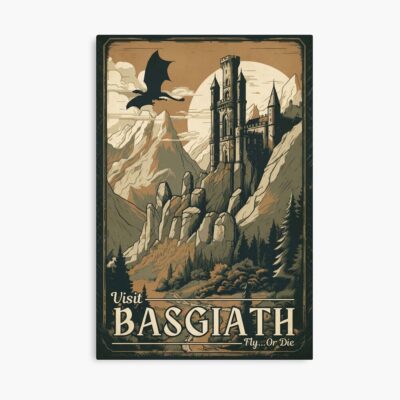 Fourth Wing Visit And Fly Poster