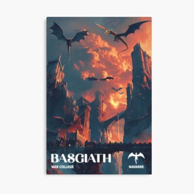 Basgiath War College Fourth Wing Poster