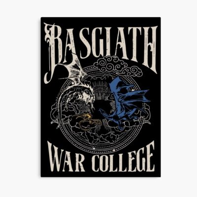 Vintage Fourth Wing Basgiath War College Poster