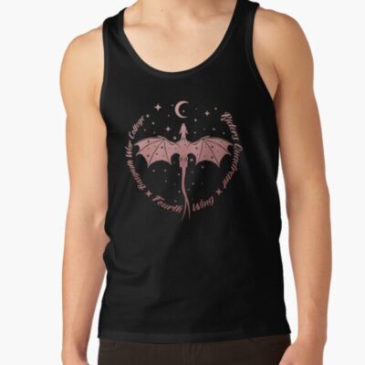 Rose Gold Ombre Riders Quadrant Flying Dragon Tank Top