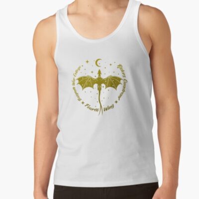 Gold Ombre Riders Quadrant Flying Dragon Tank Top
