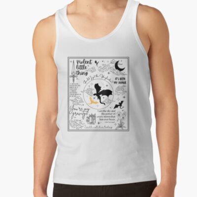 Fourth Wing Quote Collage Tank Top