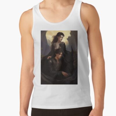 Violet Xaden Tairn Fourth Wing Book Fan Art Tank Top