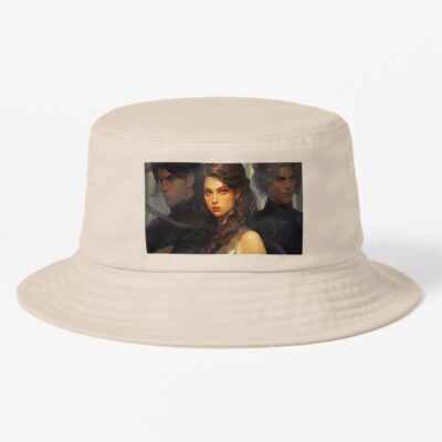 Xaden Violet And Dain Fourth Wing Bucket Hat