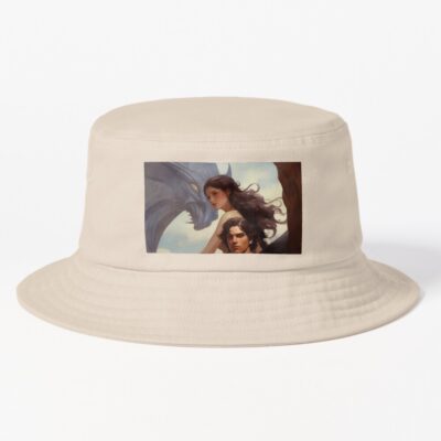 Sgaeyl Violet And Xaden Fourth Wing Fan Art Sgaeyl Bucket Hat