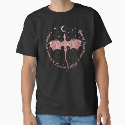 Rose Gold Ombre Riders Quadrant Flying Dragon T-shirt