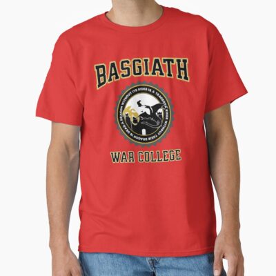 Basgiath War College Official Fourth Wing Merchandise T-shirt