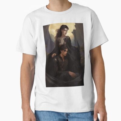 Violet Xaden Tairn Fourth Wing Book Fan Art T-shirt