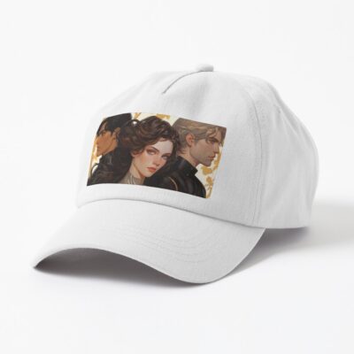 Violet Xaden And Dain Fourth Wing Book Fan Art Cap