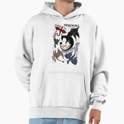 Dragontails Fourth Wing Rebecca Yarros Officially Licensed Hoodie