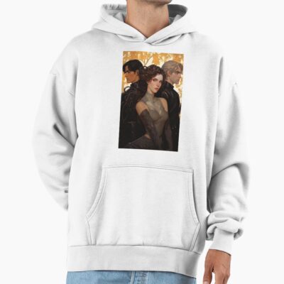 Violet Xaden And Dain Fourth Wing Book Fan Art Hoodie
