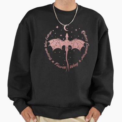 Rose Gold Ombre Riders Quadrant Flying Dragon Sweatshirt
