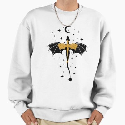 Black And Gold Starry Dragons Sweatshirt