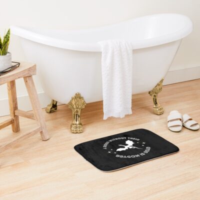 Alternative view of Fourth Wing Fantasy Romance Bath Mat