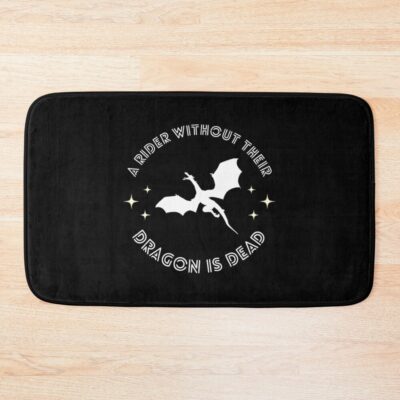 Fourth Wing Fantasy Romance Bath Mat