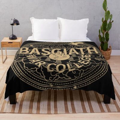Fourth Wing Romantasy Dragon Throw Blanket