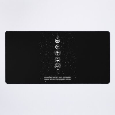 Fourth Wing All Drago Mouse Pad