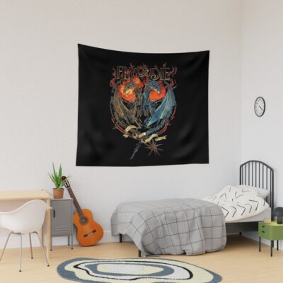 Fourth Wing Best Line Tapestry