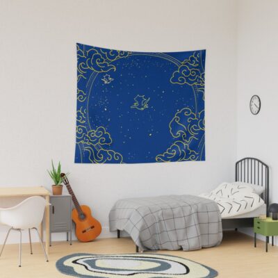 Fourth Wing Limited Edition Blue Dragon Tapestry