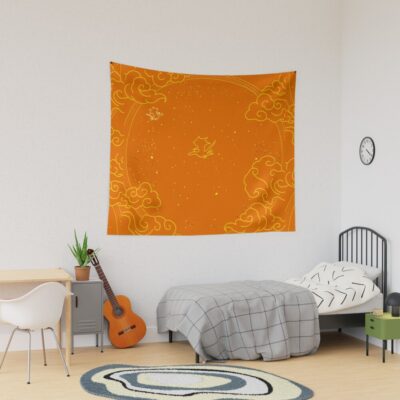 Fourth Wing Limited Edition Orange Dragon Tapestry