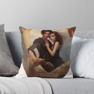 Fourth Wing Andarna Throw Pillow